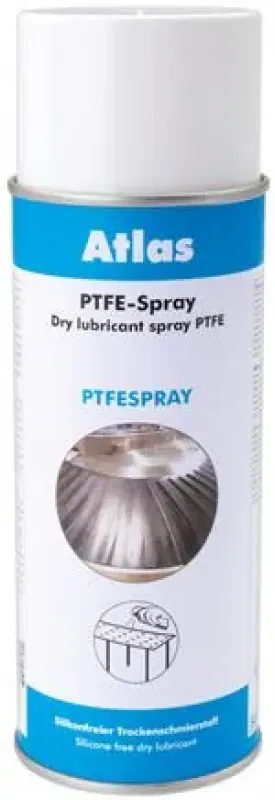 Eine 400 ml Spraydose des ATLAS PTFE-Trockenschmierstoffs